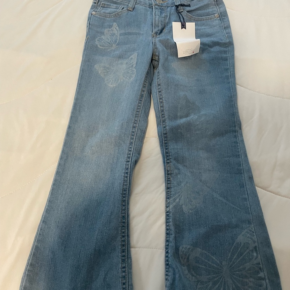 Wallflower Blue Flare Jeans Retro Style Girls